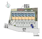 ★手数料０円★大分市六坊北町 月極駐車場